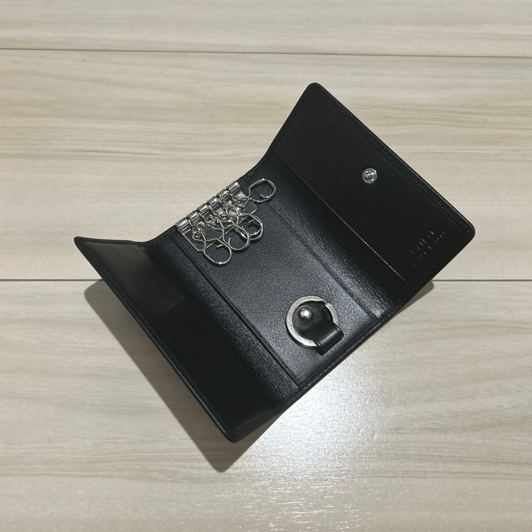 ポロラルフローレン キーケース本革 レザー