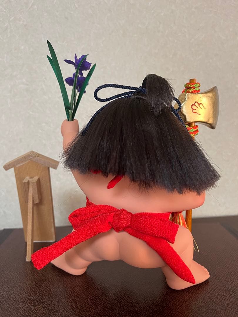 五月人形 ☆ 金太郎　久月「鉞」津田蓬生作 ☆ 美品
