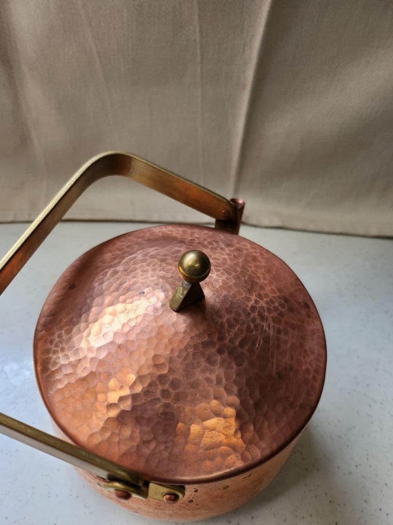 水野正美　ケトル　急須　銅