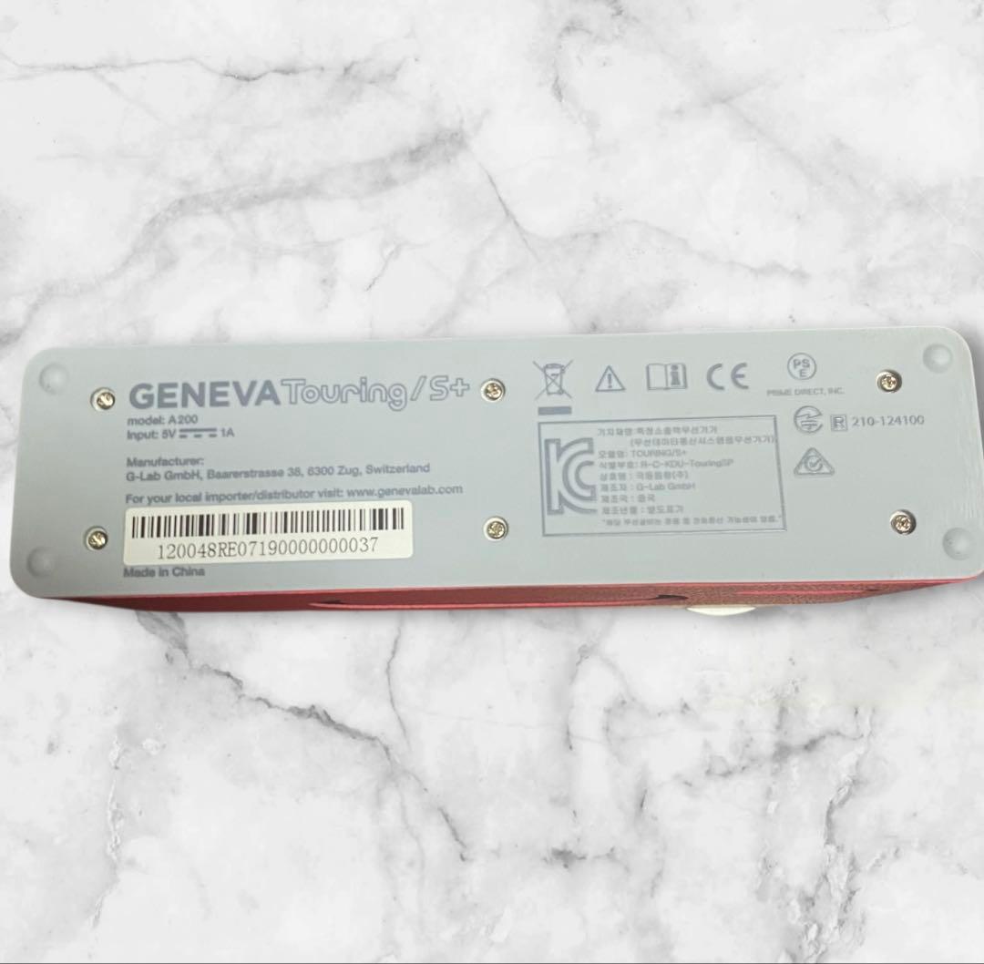 【美品】GENEVA Touring/S +ジェネバ ツーリングSプラス/レッド