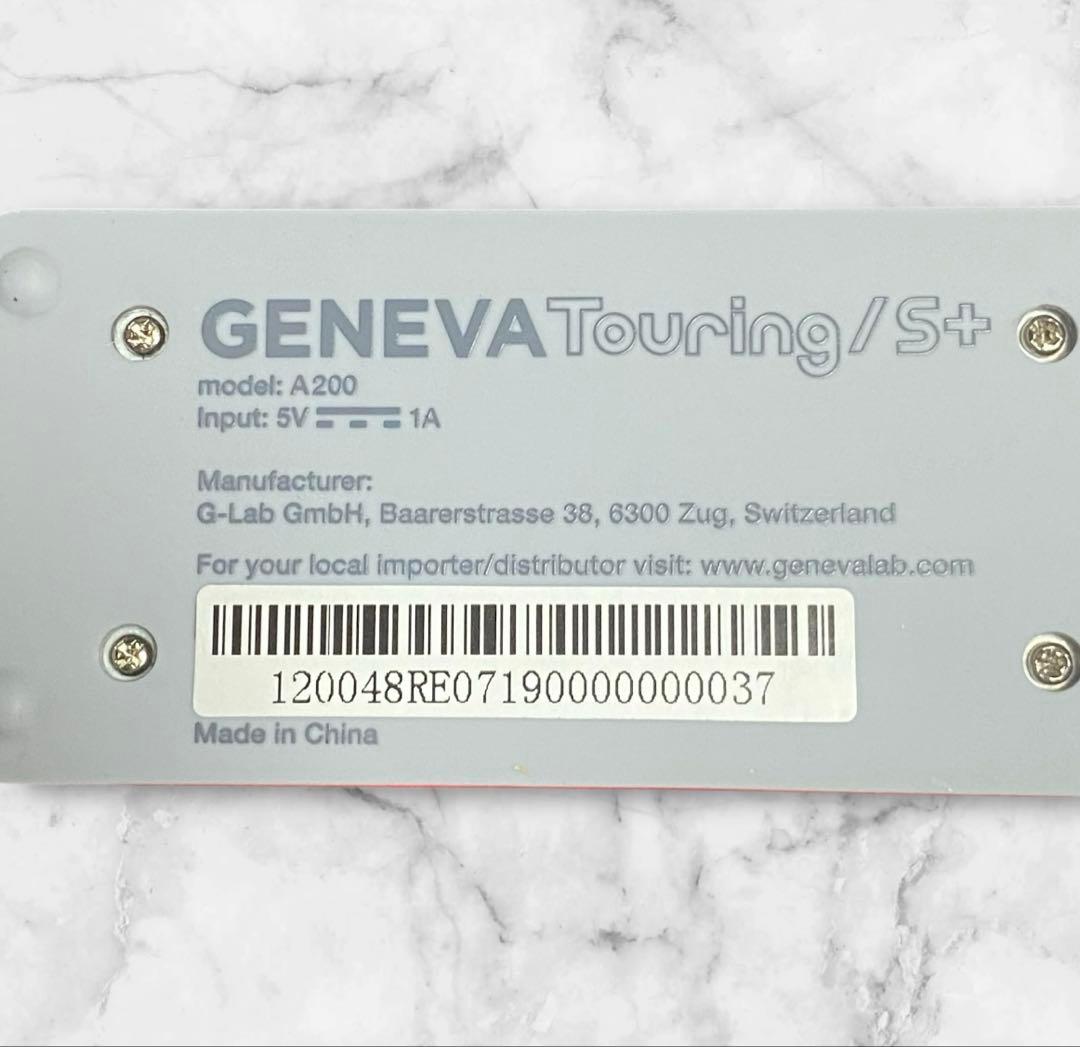 【美品】GENEVA Touring/S +ジェネバ ツーリングSプラス/レッド