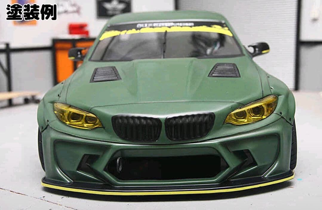 新品 無塗装 BMW M2 F22 APLASTICS ラジドリ ボディ