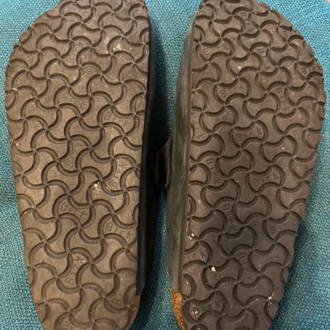 BIRKENSTOCK ダークグレー ボストン サンダル 41