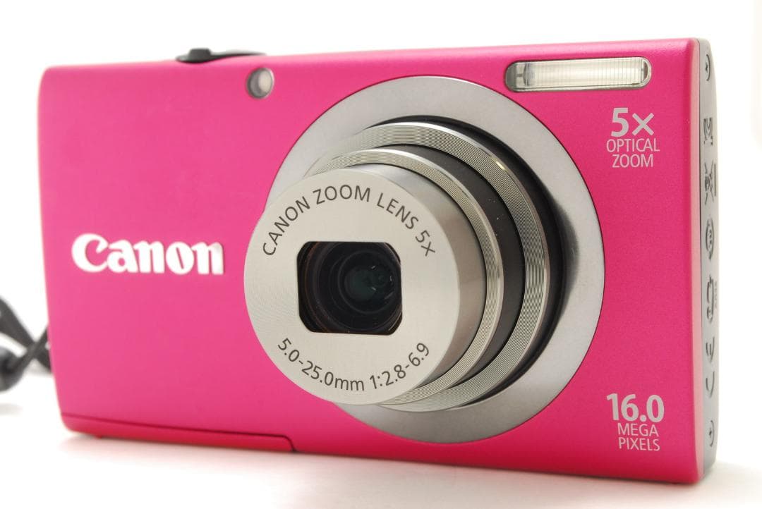 Canon poweershot a2300 デジタルカメラ ピンク 動作確認済