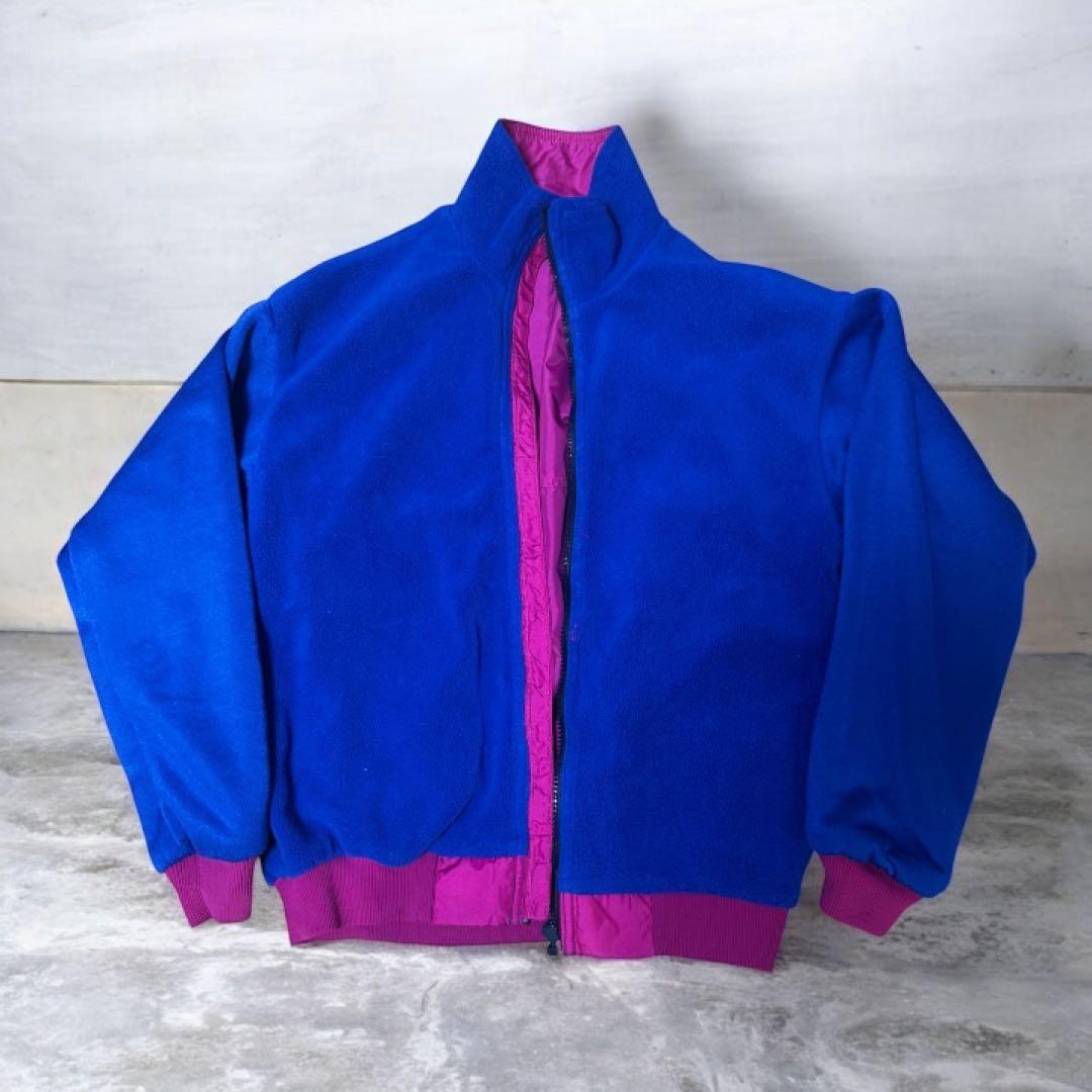 M*u様 80s USA製 Patagonia シェルドシンチラ ピンク 三角タ