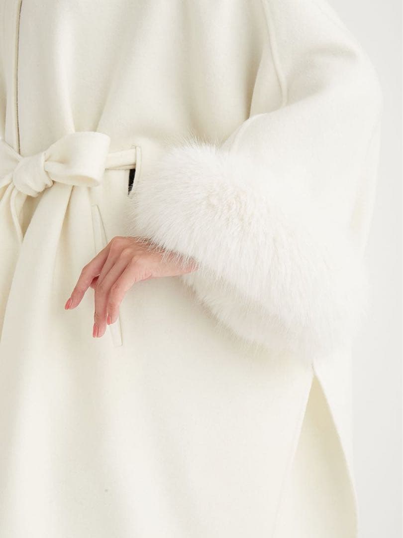 celford セルフォード ファーポンチョコート OWHT