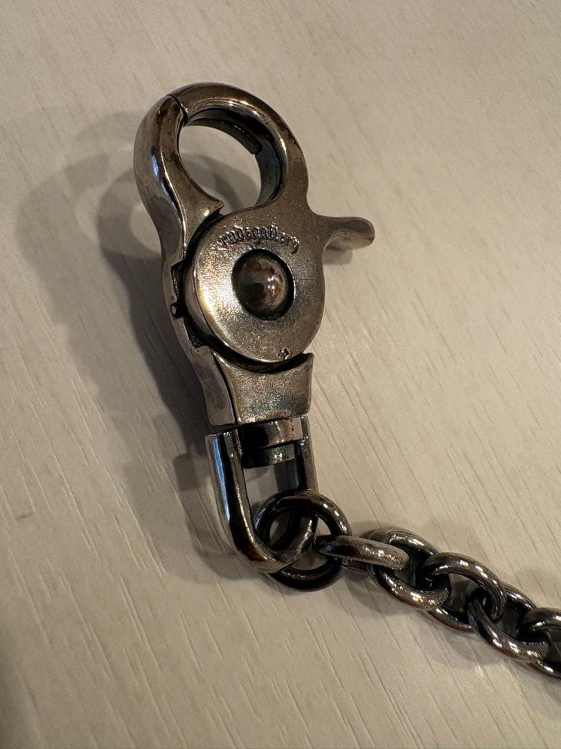 ルードギャラリー RUDEGALLERY スカルキーホルダー シルバー巾着付