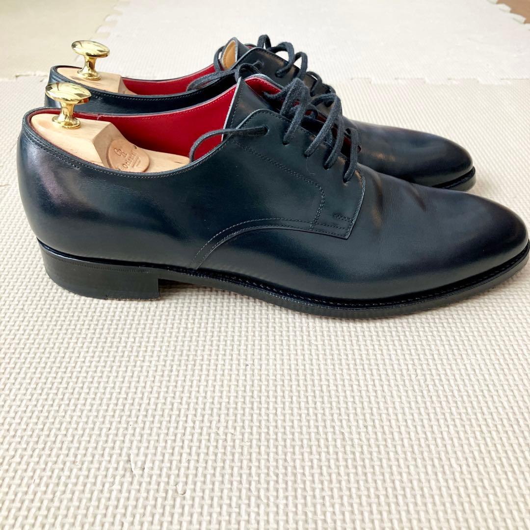 [値下げ]Rendo 845 UK7.5 プレーントゥ アノネイネイビー