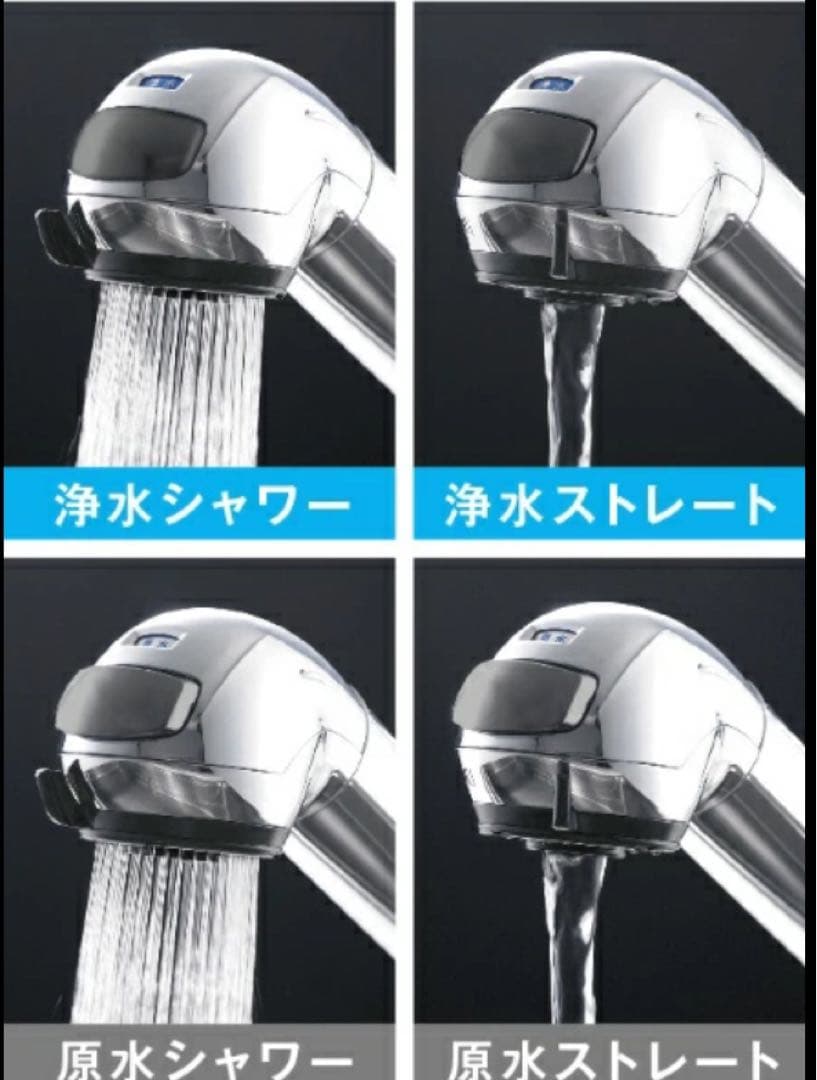 タカギ 蛇口一体型浄水器スタンダード シングルレバー混合栓 ワンホール型