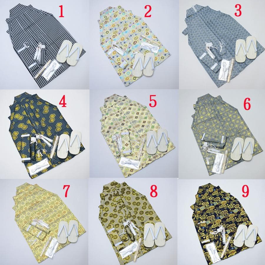 七五三 5歳 羽織 袴 着物フルセット 肩上有り腰上無し NO37695