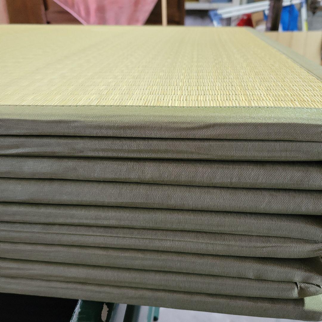 い草の匂いする。置き畳 3連ユニット畳 パタパタ畳 82×246cm×3枚セット