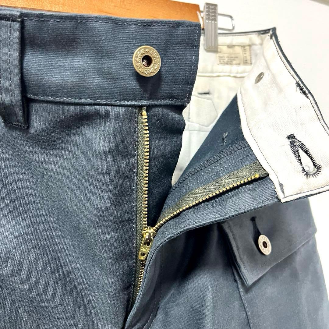 《PABLO VINCI》Oiled Chino Pants M Navy
