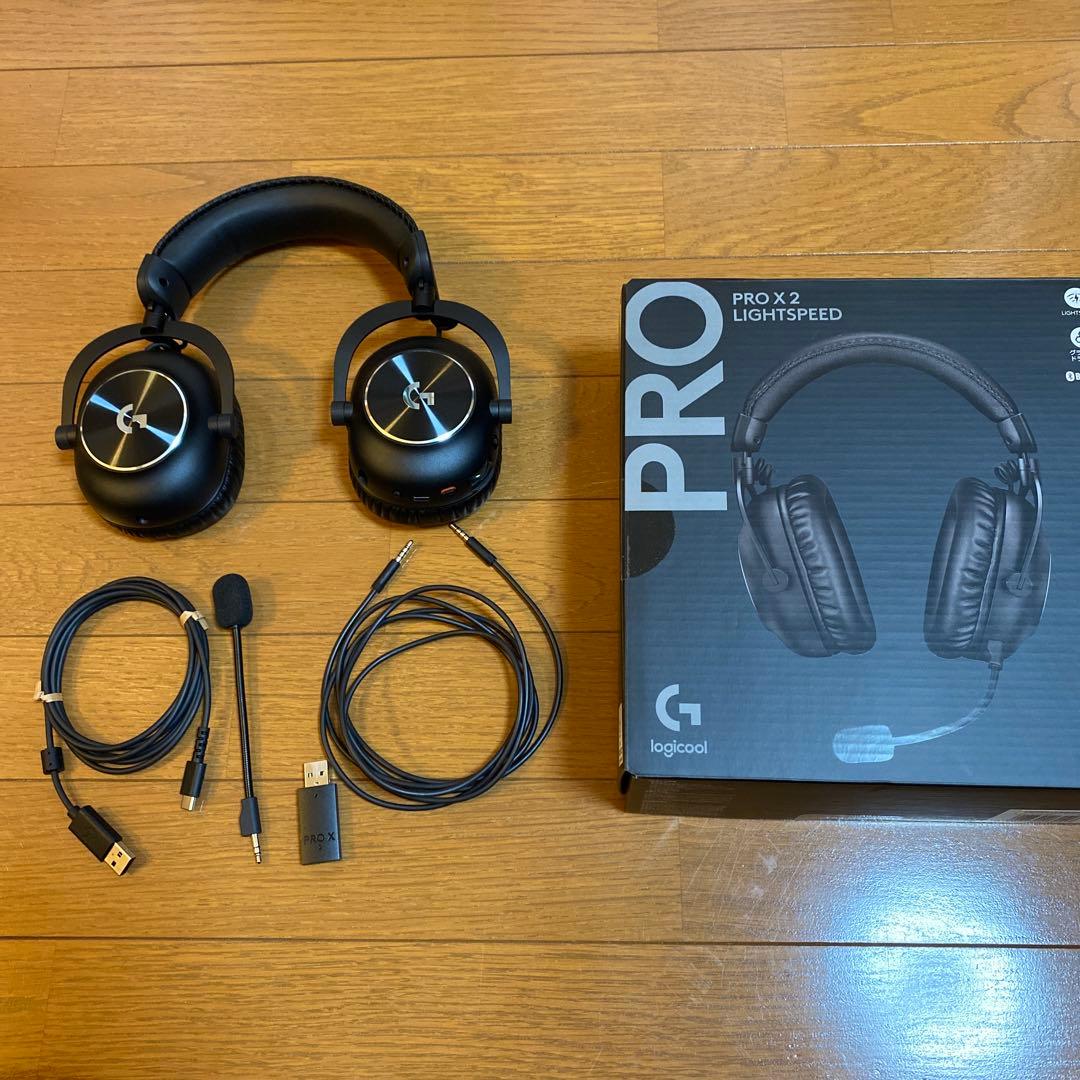 Logicool PRO X 2 LIGHTSPEED ゲーミングヘッドセット