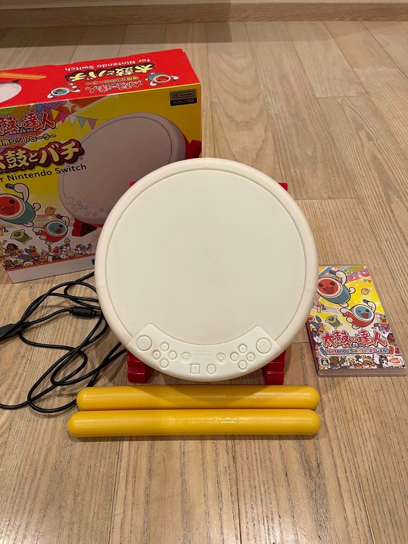 太鼓の達人太鼓とバチ＋ソフトセット