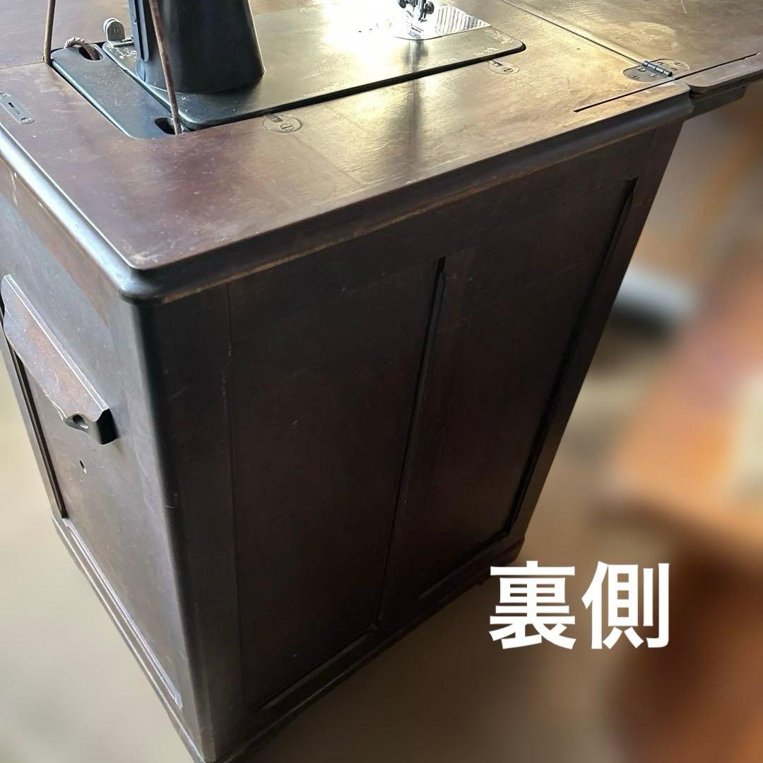 超レア　レトロ　足踏みミシン　MITSUBISHI 木製