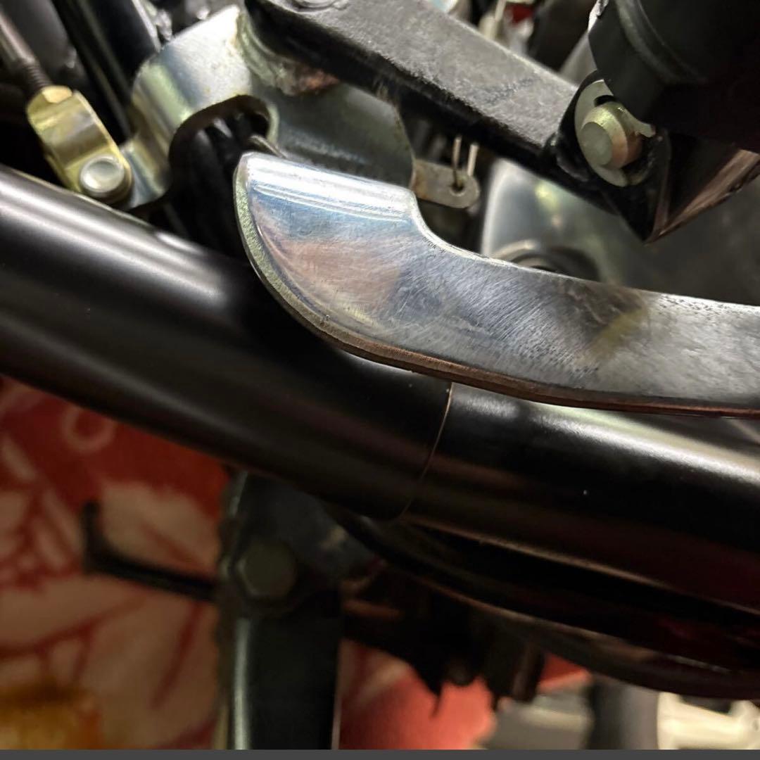 エストレア250 ワンオフヨシムラ風ショート菅スリップオン