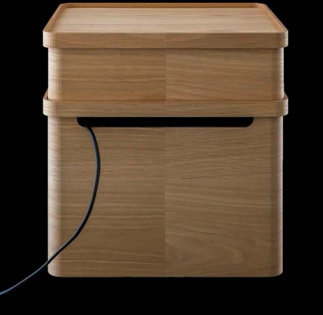 美品 曲木のケーブルボックス 大小セット 加藤順子 dinos コラボ商品