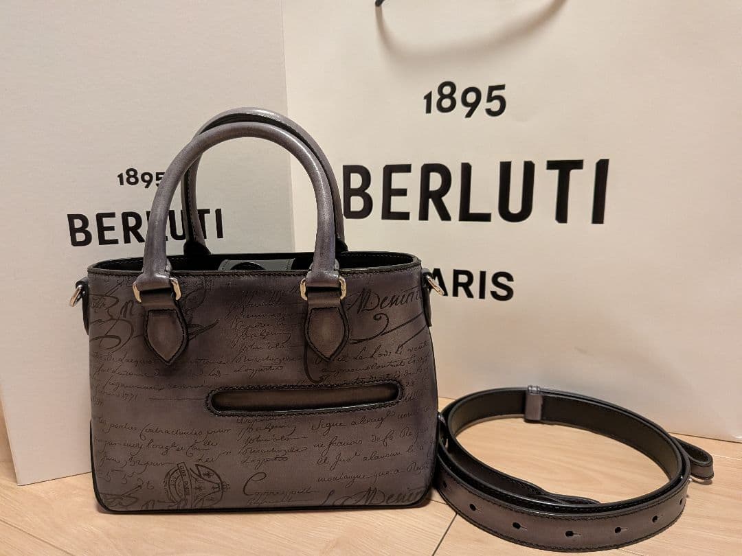 超美品！BERLUTI ベルルッティ トゥジュールガリバー グレー